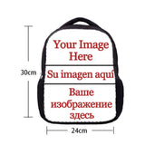 3D Crazy Horse Print Kids Bagpack Small Boys Girls Bookbag Mochila