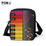 Piano Keyboard Crossbody Bag Mini Shoulder Bag Art Printed Girls Small Messenger