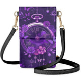Romantic Rose Flower Messenger Bag Women's Satchel