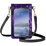 Romantic Rose Flower Messenger Bag Women's Satchel