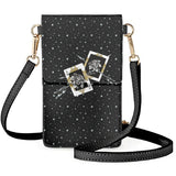 Poker Rose Arrow Phone Bag Stylish Satchel Organizer