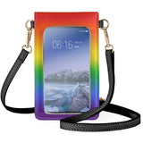 Pride Gays Phone Bags Love Is Love Cosmetic Handbags Shoulder Wallets