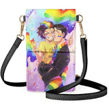 Pride Gays Phone Bags Love Is Love Cosmetic Handbags Shoulder Wallets