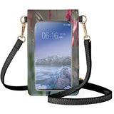 Real Bird Animal Mobile Phones Bags Cover Wear-resistant Ladies Shoulder Bag