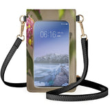 Real Bird Animal Mobile Phones Bags Cover Wear-resistant Ladies Shoulder Bag