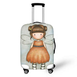 Watermelon Skirt Girl Print Luggage Dust Cover 18-32 Inches