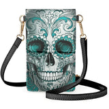 Skull Fire 3D Print Unisex Phone Bag - Wallets Mobile Phones Bags