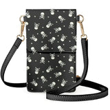 Gothic Skull Handbag Phone Bag Gothic Style Shoulder Bags