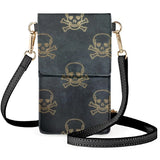 Gothic Skull Handbag Phone Bag Gothic Style Shoulder Bags