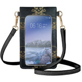 Gothic Skull Handbag Phone Bag Gothic Style Shoulder Bags