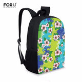 Girl's Hibiscus Flower Pattern School Backpack