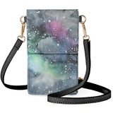Solar System Unisex Mobile Phones Bag Milky Way Planets Space