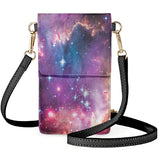 Solar System Unisex Mobile Phones Bag Milky Way Planets Space