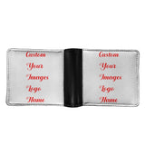Space Astronaut Printed Lightweight Foldable Men's Wallet