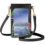 Magic Mushroom Mobile Pones Bag Women's Wrist Pack