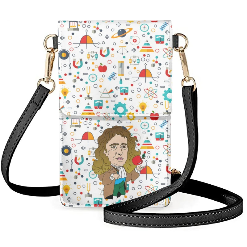 Unisex Cartoon Character Shoulder Bag PU Material
