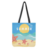 Summer Beach Starfish Print Leisure Travel Backpack