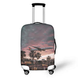 Elastic Luggage Cover for 18-32 Inch Checked Luggage