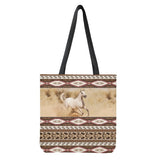 Tribal Ethnic Horse Print Travel Handbag