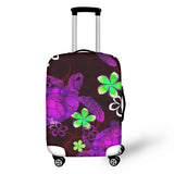 Polynesian Print Carry-on Luggage Cover Protector