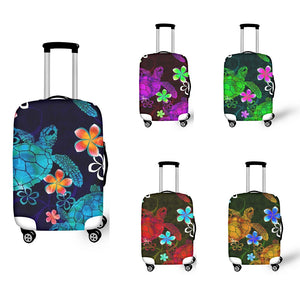 Polynesian Print Carry-on Luggage Cover Protector