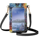 Van Gogh Sky Oil Paintings Messenger Bag Milky Way