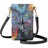 Van Gogh Sky Oil Paintings Messenger Bag Milky Way