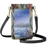 Vintage Bird Embroidery Makeup Bag Women's Satchel Wallet