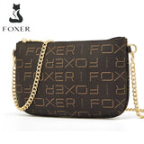 Women PVC Leather Shoulder Bag Small Purse Monogram Signature Printing Letter