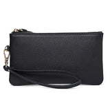 RFID Blocking Cowhide Women's Clutch Phone Bag