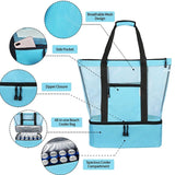 16 Colors Women Summer Waterproof Large Capacity Tote Handbag