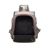 Anti-theft Travel Backpack Oxford Female Backpack Shoulder Bag Diamond Lattice