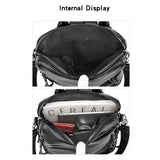Multifunction Female Backpack PU Leather Shoulder Bag