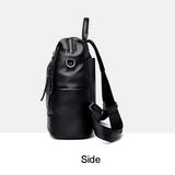 Multifunction Female Backpack PU Leather Shoulder Bag