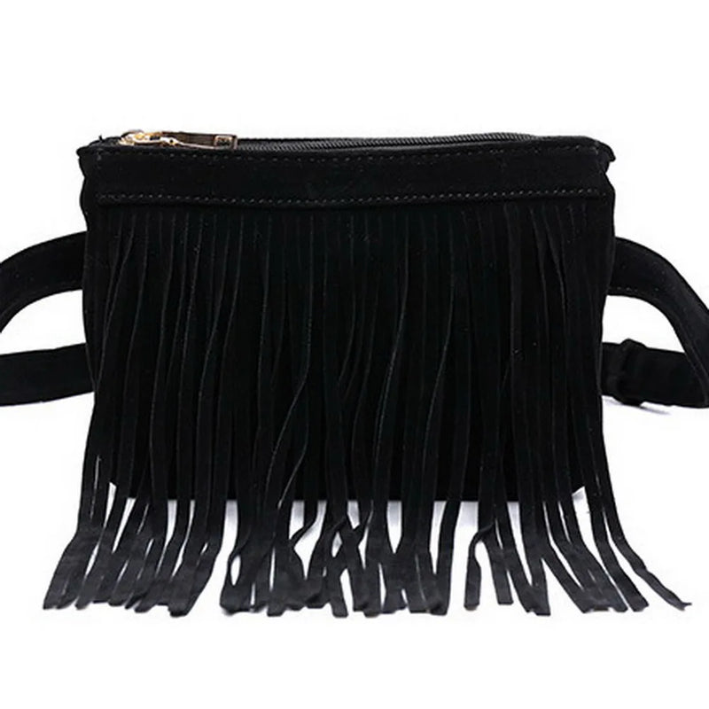 Arrival Women Waist Pack Vintage Tassel Bag WLAM0144
