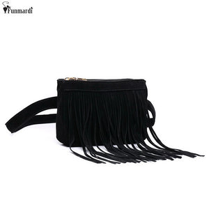 Arrival Women Waist Pack Vintage Tassel Bag WLAM0144