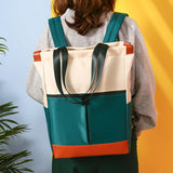 Waterproof Oxford Laptop Backpack Large Capacity Shoulder Bag