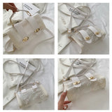 Graffiti PVC Shoulder Bag Small Handbag Purse WLHB2738