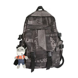 Waterproof Nylon School Backpack Men Women Travel Bags