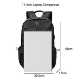 Waterproof Oxford Backpack Laptop Bag Large Capacity Travel Bag Student Bag