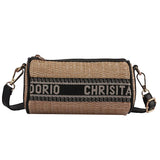 Summer Straw Small Mini Shoulder Bag For Girl