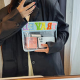 Clear PVC Cosmetic Bag Travel Make up Bag