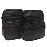 Men's Waterproof Mobile Phone Waist Bag Leather Belt Sheepskin
