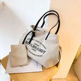 Fashion Canvas Bag Women Large Shopping Bag High Canvas Shoulder Bags