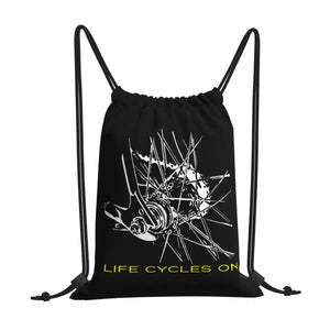 3D Printing Cycling Drawstring Bag Mountainbike Biker Gym Bag