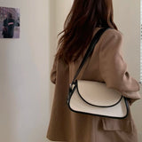 Crocodile Pattern Women Small Square Shoulder Bag PU Leather Female Underarm Bag