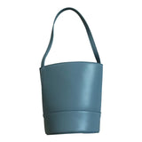 Fairy PU Mini Open Bucket Bag Soft Leather Femme bolsa Handbag