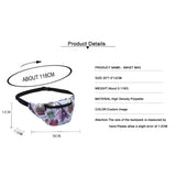 Fairy Tail Fanny Pack Waist Bag Bum Bag Running Belt Lumbar Pack