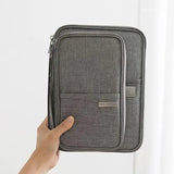 Family Passport Wallet Waterproof Travel Document Organizer