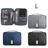 Family Passport Wallet Waterproof Travel Document Organizer